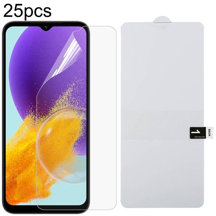 Pellicola idrogel antideflagrante per protezione schermo intero da 25 pezzi, For Samsung Galaxy A24s, For Samsung Galaxy M44, For Samsung Galaxy A15 5G, For Samsung Galaxy A55, For Samsung Galaxy S24 Ultra 5G, For Samsung Galaxy S24+ 5G                ...
