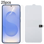 Pellicola idrogel antideflagrante per protezione schermo intero da 25 pezzi, For Galaxy A08 4G, For Galaxy A08 5G, For Galaxy A18 4G, For Galaxy A18 5G, For Galaxy M47 5G, For Galaxy Buddy5 5G, For Galaxy S26 FE 5G, For Galaxy F07e 4G                  ...