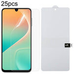 Pellicola idrogel antideflagrante per protezione schermo intero da 25 pezzi, For Galaxy A08 4G, For Galaxy A08 5G, For Galaxy A18 4G, For Galaxy A18 5G, For Galaxy M47 5G, For Galaxy Buddy5 5G, For Galaxy S26 FE 5G, For Galaxy F07e 4G                  ...