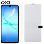 Pellicola idrogel antideflagrante per protezione schermo intero da 25 pezzi, For Galaxy A08 4G, For Galaxy A08 5G, For Galaxy A18 4G, For Galaxy A18 5G, For Galaxy M47 5G, For Galaxy Buddy5 5G, For Galaxy S26 FE 5G, For Galaxy F07e 4G                  ...