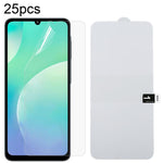 Pellicola idrogel antideflagrante per protezione schermo intero da 25 pezzi, For Galaxy A08 4G, For Galaxy A08 5G, For Galaxy A18 4G, For Galaxy A18 5G, For Galaxy M47 5G, For Galaxy Buddy5 5G, For Galaxy S26 FE 5G, For Galaxy F07e 4G                  ...
