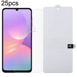 Pellicola idrogel antideflagrante per protezione schermo intero da 25 pezzi, For Galaxy A08 4G, For Galaxy A08 5G, For Galaxy A18 4G, For Galaxy A18 5G, For Galaxy M47 5G, For Galaxy Buddy5 5G, For Galaxy S26 FE 5G, For Galaxy F07e 4G                  ...