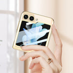 Custodia TPU con copertura galvanica per Samsung Galaxy Z Flip5