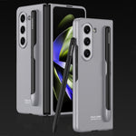 GKK Ultra-sottile custodia a libro con copertura completa con slot per penna, For Samsung Galaxy Z Fold5