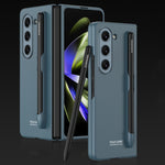 GKK Ultra-sottile custodia a libro con copertura completa con slot per penna, For Samsung Galaxy Z Fold5