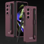 GKK Ultra-sottile custodia a libro con copertura completa con slot per penna, For Samsung Galaxy Z Fold5