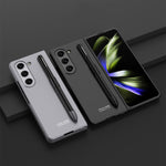 GKK Ultra-sottile custodia a libro con copertura completa con slot per penna, For Samsung Galaxy Z Fold5