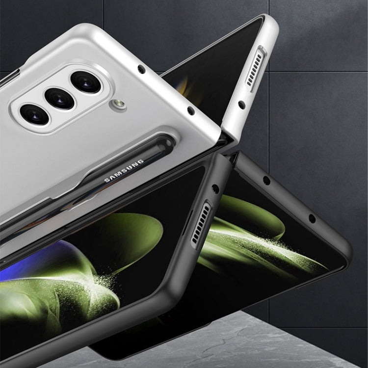 GKK Ultra-sottile custodia a libro con copertura completa con slot per penna, For Samsung Galaxy Z Fold5
