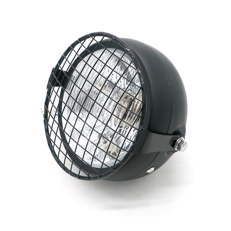 Accessori per la modifica del faro LED della lampada retrò reticolare per moto per Halley CG125 / GN125, DM-DD-023, DM-DD-023 (Yellow)