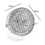 Accessori per la modifica del faro LED della lampada retrò reticolare per moto per Halley CG125 / GN125, DM-DD-023, DM-DD-023 (Yellow)