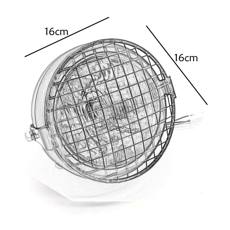 Accessori per la modifica del faro LED della lampada retrò reticolare per moto per Halley CG125 / GN125, DM-DD-023, DM-DD-023 (Yellow)
