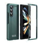 Custodia per telefono pieghevole opaca AG integrata, For Samsung Galaxy Z Fold5 5G