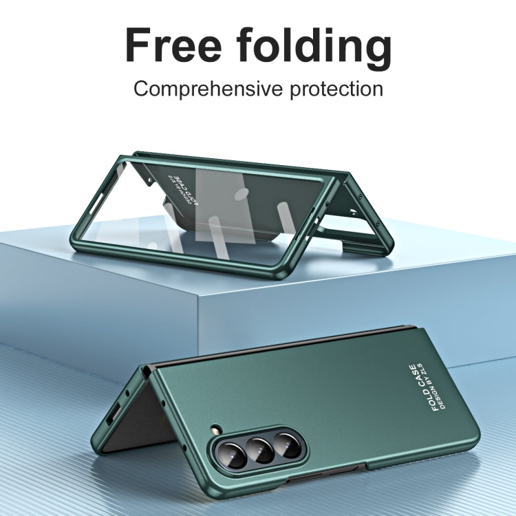 Custodia per telefono pieghevole opaca AG integrata, For Samsung Galaxy Z Fold5 5G