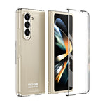 Custodia per telefono pieghevole opaca AG integrata, For Samsung Galaxy Z Fold5 5G