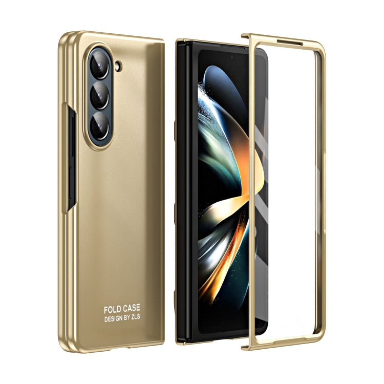Custodia per telefono pieghevole opaca AG integrata, For Samsung Galaxy Z Fold5 5G