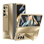 Custodia per telefono pieghevole opaca AG integrata, For Samsung Galaxy Z Fold5 5G