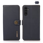 Custodia per telefono RFID KHAZNEH Custer in vera pelle, For Samsung Galaxy A05s, For Samsung Galaxy M34 5G, For Samsung Galaxy A25 5G Global, For Samsung Galaxy S23 FE