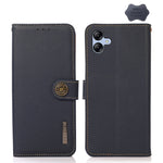 Custodia per telefono RFID KHAZNEH Custer in vera pelle, For Samsung Galaxy Xcover7, For Samsung Galaxy A55 5G, For Samsung Galaxy A35 5G, For Samsung Galaxy S24 Ultra, For Samsung Galaxy S24+, For Samsung Galaxy S24, For Samsung Galaxy A15            ...