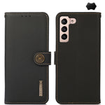 Custodia per telefono RFID KHAZNEH Custer in vera pelle, For Samsung Galaxy Xcover7, For Samsung Galaxy A55 5G, For Samsung Galaxy A35 5G, For Samsung Galaxy S24 Ultra, For Samsung Galaxy S24+, For Samsung Galaxy S24, For Samsung Galaxy A15            ...