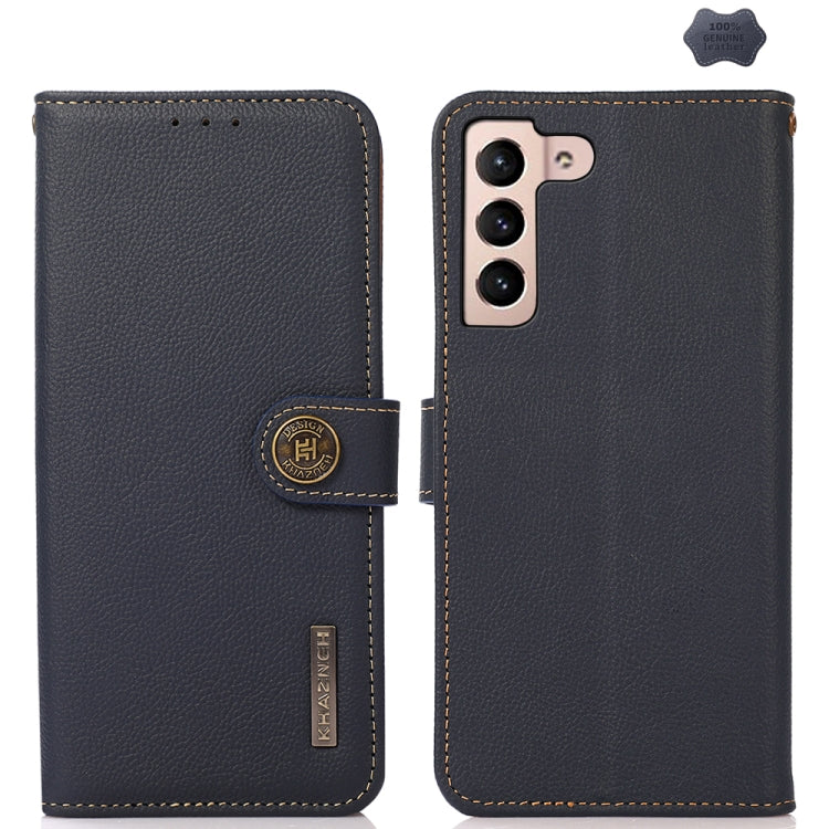 Custodia per telefono RFID KHAZNEH Custer in vera pelle, For Samsung Galaxy Xcover7, For Samsung Galaxy A55 5G, For Samsung Galaxy A35 5G, For Samsung Galaxy S24 Ultra, For Samsung Galaxy S24+, For Samsung Galaxy S24, For Samsung Galaxy A15            ...