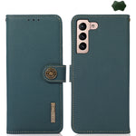 Custodia per telefono RFID KHAZNEH Custer in vera pelle, For Samsung Galaxy Xcover7, For Samsung Galaxy A55 5G, For Samsung Galaxy A35 5G, For Samsung Galaxy S24 Ultra, For Samsung Galaxy S24+, For Samsung Galaxy S24, For Samsung Galaxy A15            ...