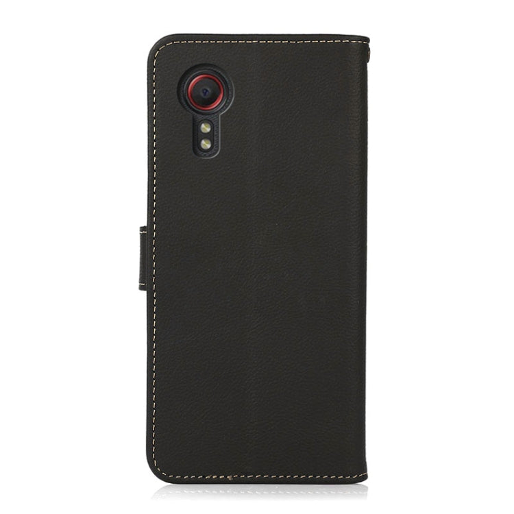 Custodia per telefono RFID KHAZNEH Custer in vera pelle, For Samsung Galaxy Xcover7, For Samsung Galaxy A55 5G, For Samsung Galaxy A35 5G, For Samsung Galaxy S24 Ultra, For Samsung Galaxy S24+, For Samsung Galaxy S24, For Samsung Galaxy A15            ...