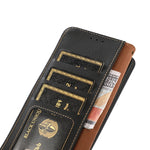 Custodia per telefono RFID KHAZNEH Custer in vera pelle, For Samsung Galaxy Xcover7, For Samsung Galaxy A55 5G, For Samsung Galaxy A35 5G, For Samsung Galaxy S24 Ultra, For Samsung Galaxy S24+, For Samsung Galaxy S24, For Samsung Galaxy A15            ...