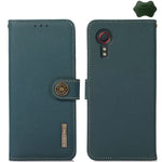 Custodia per telefono RFID KHAZNEH Custer in vera pelle, For Samsung Galaxy Xcover7, For Samsung Galaxy A55 5G, For Samsung Galaxy A35 5G, For Samsung Galaxy S24 Ultra, For Samsung Galaxy S24+, For Samsung Galaxy S24, For Samsung Galaxy A15            ...