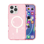 Custodia per telefono magnetica MagSafe in polvere glitterata stile Terminator, For iPhone 17e / 16e, For iPhone 16 Pro Max, For iPhone 16 Pro, For iPhone 16 Plus