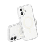 Custodia per telefono magnetica MagSafe in polvere glitterata stile Terminator, For iPhone 16, For iPhone 15 Pro Max, For iPhone 15 Pro, For iPhone 15 Plus