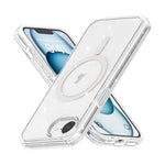 Custodia per telefono magnetica MagSafe in polvere glitterata stile Terminator, For iPhone 17e / 16e, For iPhone 16 Pro Max, For iPhone 16 Pro, For iPhone 16 Plus