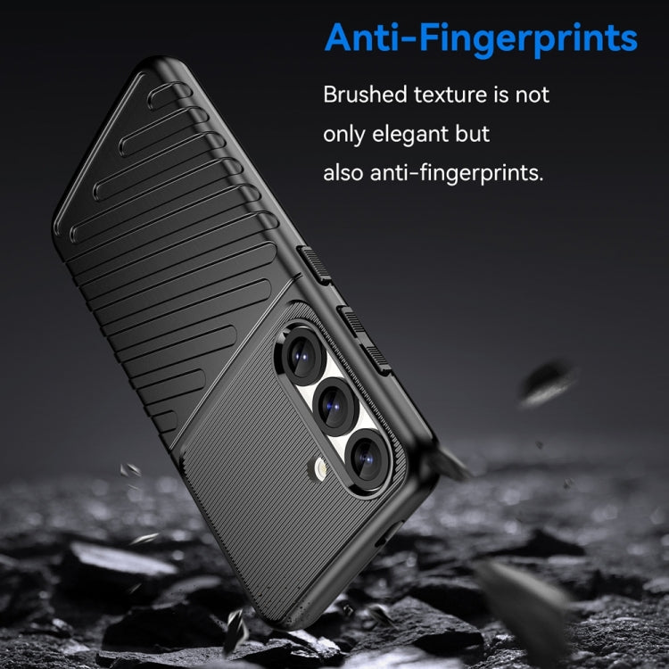 Custodia per telefono in TPU antiurto Thunderbolt, For Samsung Galaxy S25 5G, For Samsung Galaxy S25+ 5G, For Samsung Galaxy S25 Ultra 5G, For Samsung Galaxy S24 Ultra 5G, For Samsung Galaxy S24+ 5G, For Samsung Galaxy S24 5G, For Samsung Galaxy S23 FE 5G