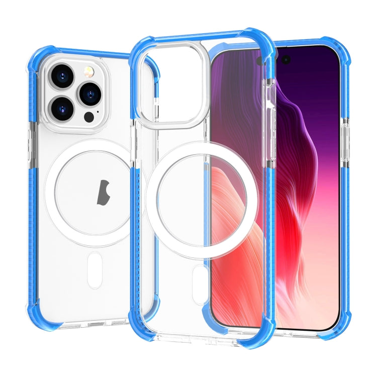 Custodia per telefono antiurto in acrilico magnetico Magsafe, For iPhone 16, For iPhone 15 Pro Max