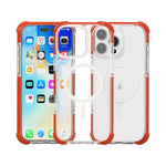 Custodia per telefono antiurto in acrilico magnetico Magsafe, For iPhone Air, For iPhone 16 Pro Max