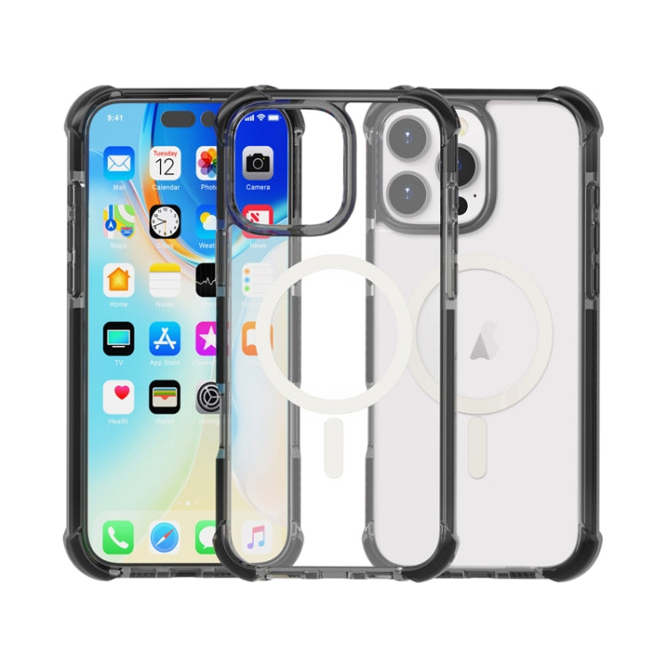 Custodia per telefono antiurto in acrilico magnetico Magsafe, For iPhone 16 Pro, For iPhone 16 Plus