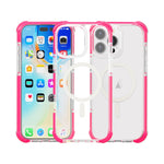Custodia per telefono antiurto in acrilico magnetico Magsafe, For iPhone 16 Pro, For iPhone 16 Plus