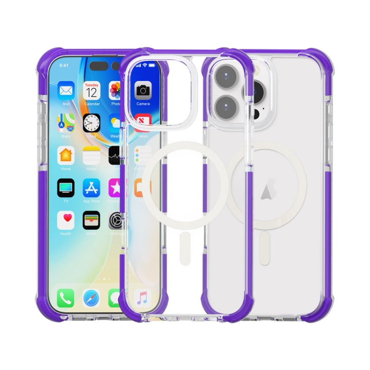 Custodia per telefono antiurto in acrilico magnetico Magsafe, For iPhone 16 Pro, For iPhone 16 Plus
