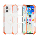 Custodia per telefono antiurto in acrilico magnetico Magsafe, For iPhone 16 Pro, For iPhone 16 Plus