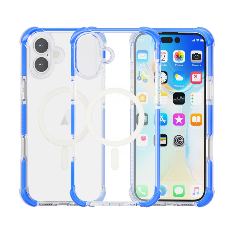 Custodia per telefono antiurto in acrilico magnetico Magsafe, For iPhone 16, For iPhone 15 Pro Max