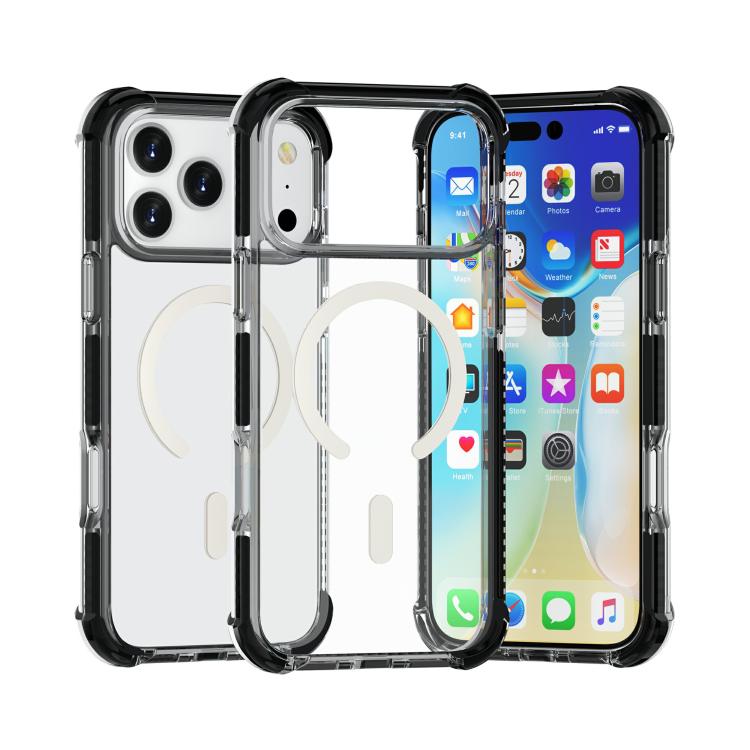 Custodia per telefono antiurto in acrilico magnetico Magsafe, For iPhone 18 Pro / 17 Pro, For iPhone 18 Pro Max / 17 Pro Max