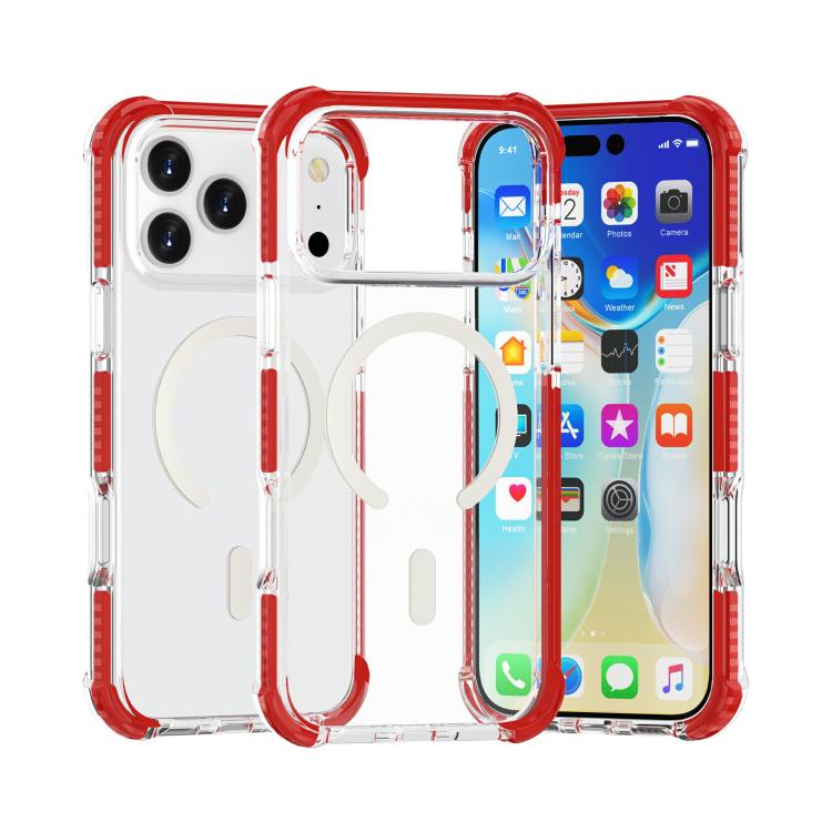 Custodia per telefono antiurto in acrilico magnetico Magsafe, For iPhone 18 Pro / 17 Pro, For iPhone 18 Pro Max / 17 Pro Max