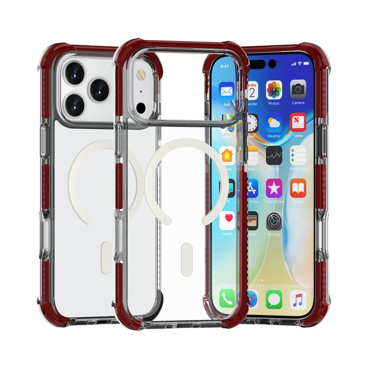 Custodia per telefono antiurto in acrilico magnetico Magsafe, For iPhone 18 Pro / 17 Pro, For iPhone 18 Pro Max / 17 Pro Max