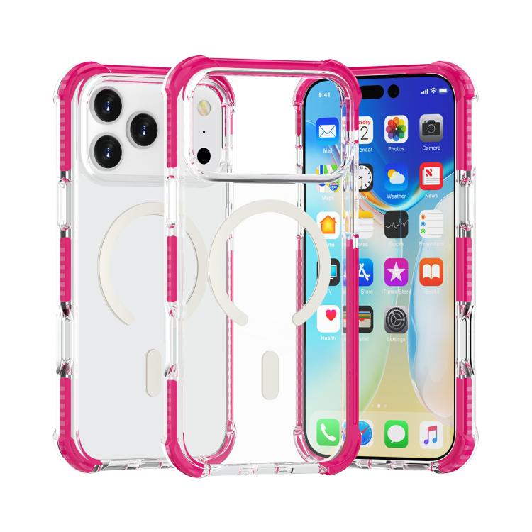 Custodia per telefono antiurto in acrilico magnetico Magsafe, For iPhone 18 Pro / 17 Pro, For iPhone 18 Pro Max / 17 Pro Max