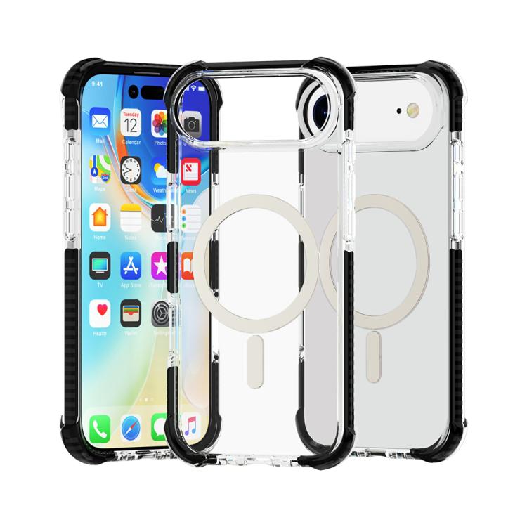 Custodia per telefono antiurto in acrilico magnetico Magsafe, For iPhone Air, For iPhone 16 Pro Max