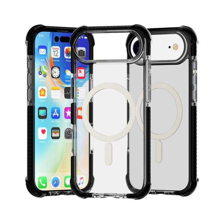 Custodia per telefono antiurto in acrilico magnetico Magsafe, For iPhone Air, For iPhone 16 Pro Max