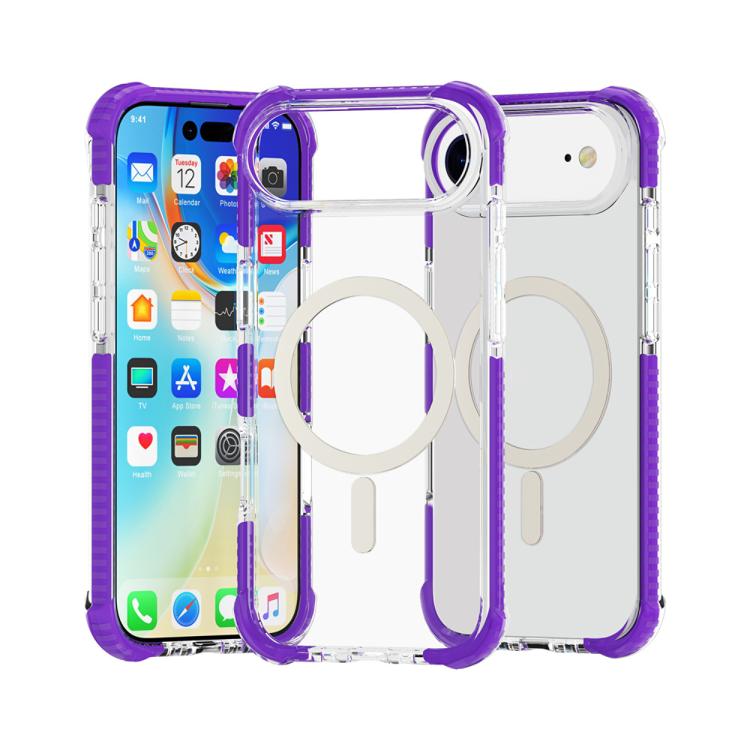 Custodia per telefono antiurto in acrilico magnetico Magsafe, For iPhone Air, For iPhone 16 Pro Max