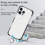 Custodia per telefono antiurto in acrilico magnetico Magsafe, For iPhone 16 Pro, For iPhone 16 Plus