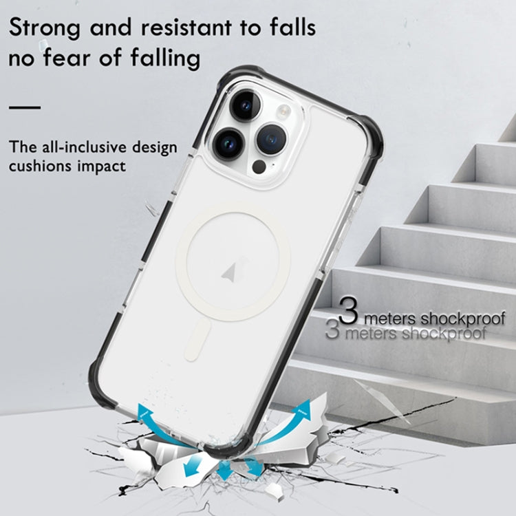 Custodia per telefono antiurto in acrilico magnetico Magsafe, For iPhone 16 Pro, For iPhone 16 Plus