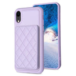 BF25 Custodia per telefono con porta carte di credito quadrato scozzese, For iPhone 11 Pro, For iPhone X / XS, For iPhone XR