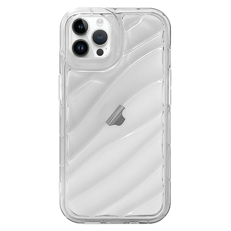Custodia per telefono in TPU con onde, For iPhone 14 Plus, For iPhone 14, For iPhone 14 Pro, For iPhone 14 Pro Max, For iPhone 13 Pro Max, For iPhone 13 Pro
